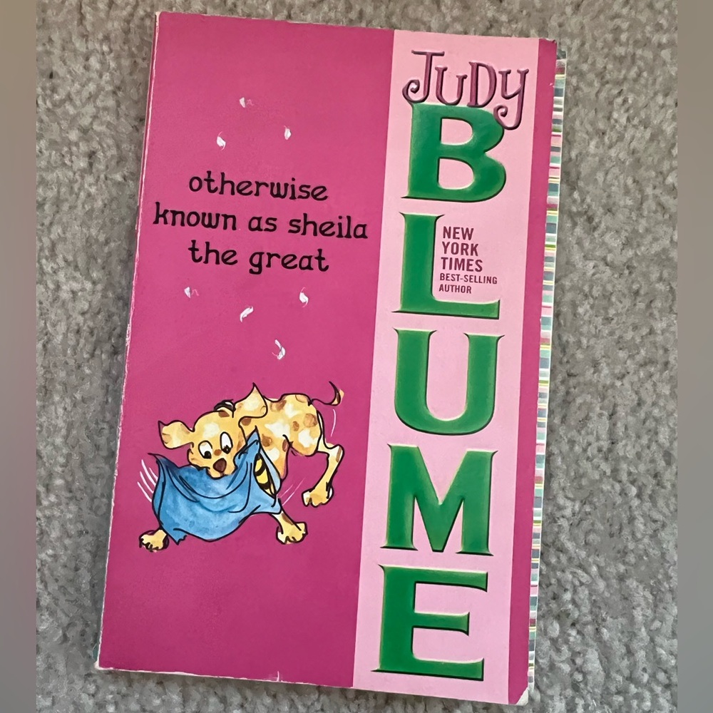 Judy Bloom Otherwise Known as Shelia the Great Book
